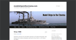 Desktop Screenshot of modelshipsinthecinema.com